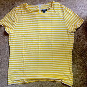 Talbots Striped T Shirt